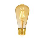 1787257 Lampada Filamento Led Vintage ST64 4W Ambar Taschibra - Amoedo