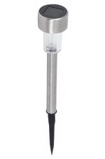 2174431-Espeto-Balizador-Solar-1W-6500K-Inox-Gaya---Amoedo