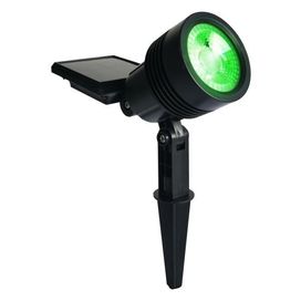 Espeto Spot Solar Led Verde 20 Lumens Preto Ecoforce