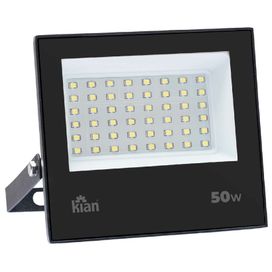 Refletor Led 50W 6500K Preto Kian