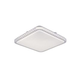 Plafon Led Quadrado Prisma 24W 3000/4000/6500K Branco Viena Luz