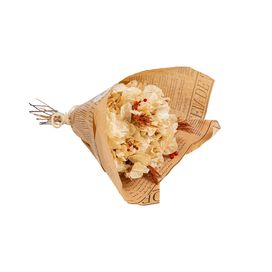 Buquê de Flores Desidratadas M Branco Amanda Flores