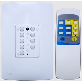 Controle Remoto para Ventilador Teto Com Placa 4X2 PW