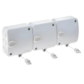 Varal Stendmax com 3 Modulo Regulável 6,0m Branco Maxeb