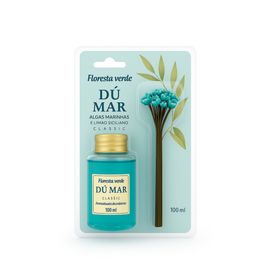 Difusor Aromatizante Du Mar 100ml Azul Floreste verde